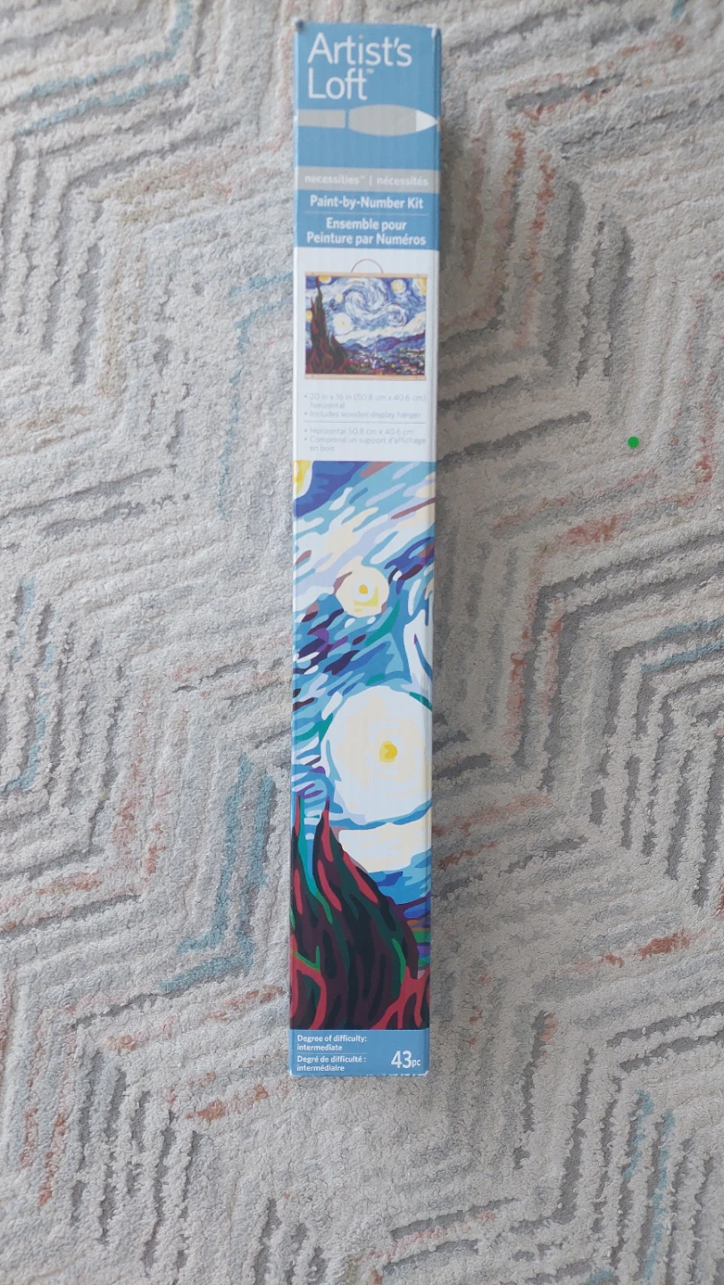 Artist's Loft Paint-by-Number Kit - Starry Night