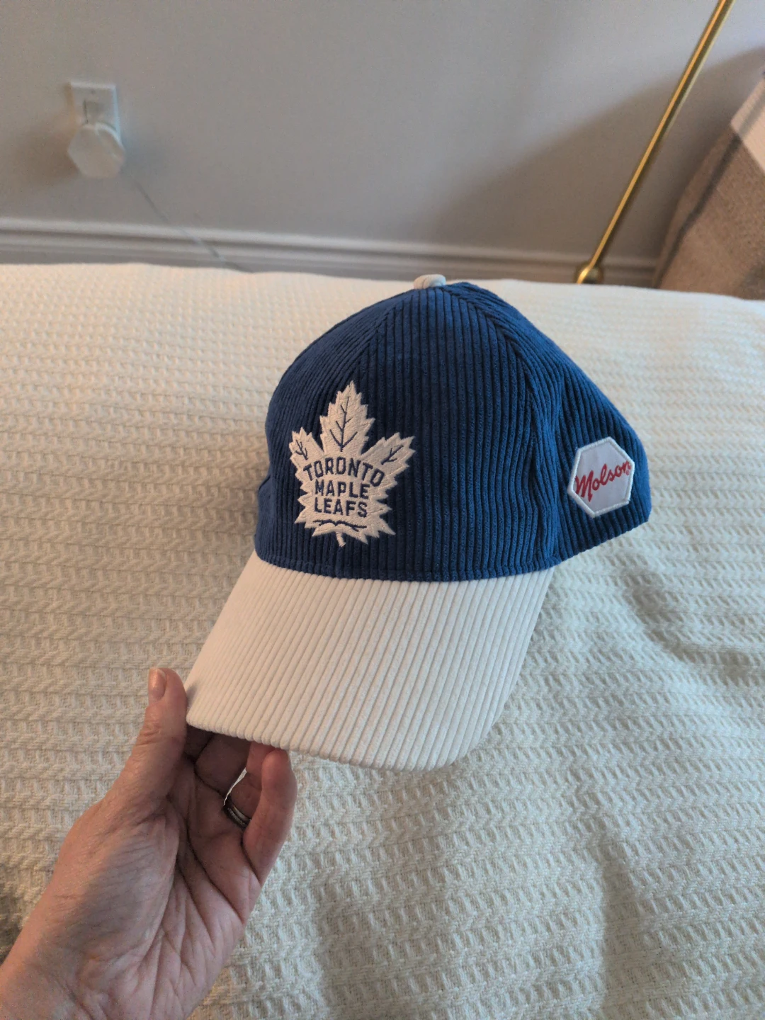 Toronto Maple Leafs Corduroy Baseball Cap