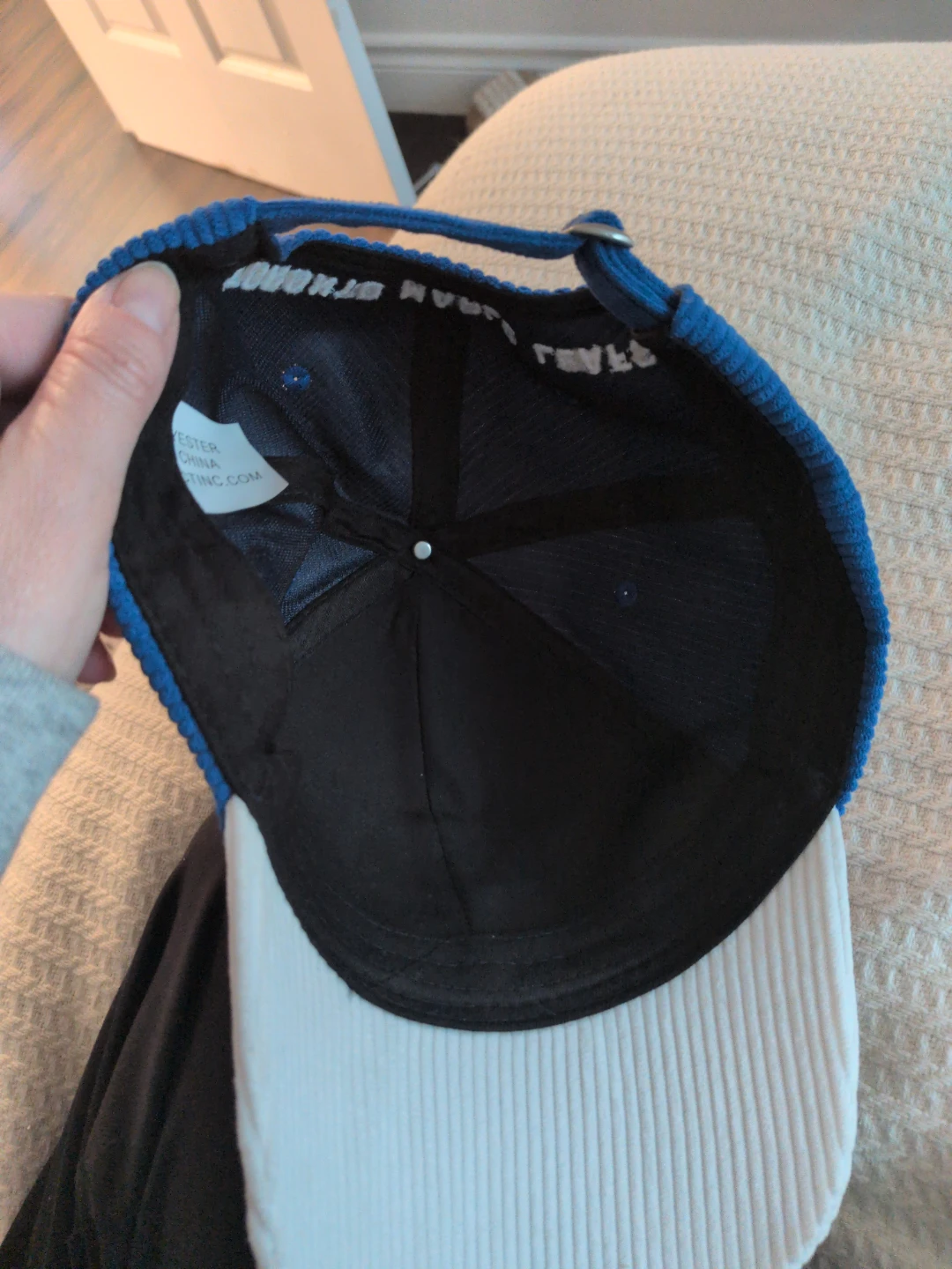Toronto Maple Leafs Corduroy Baseball Cap - photo 3