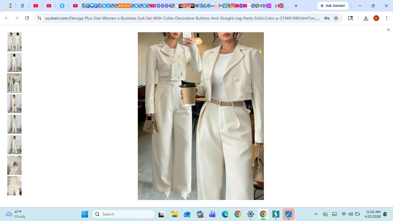 Women's Business Suit Set - photo 3