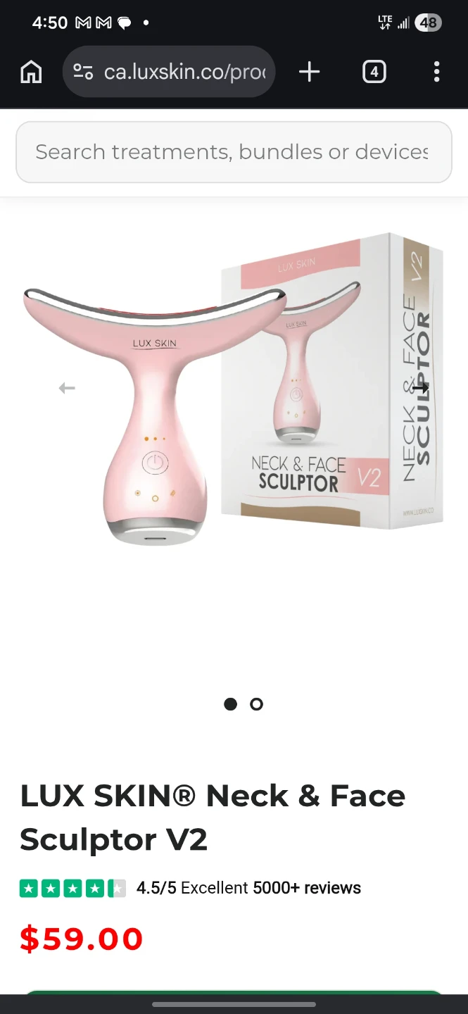 Lux Skin Neck & Face Sculptor V2 - photo 2