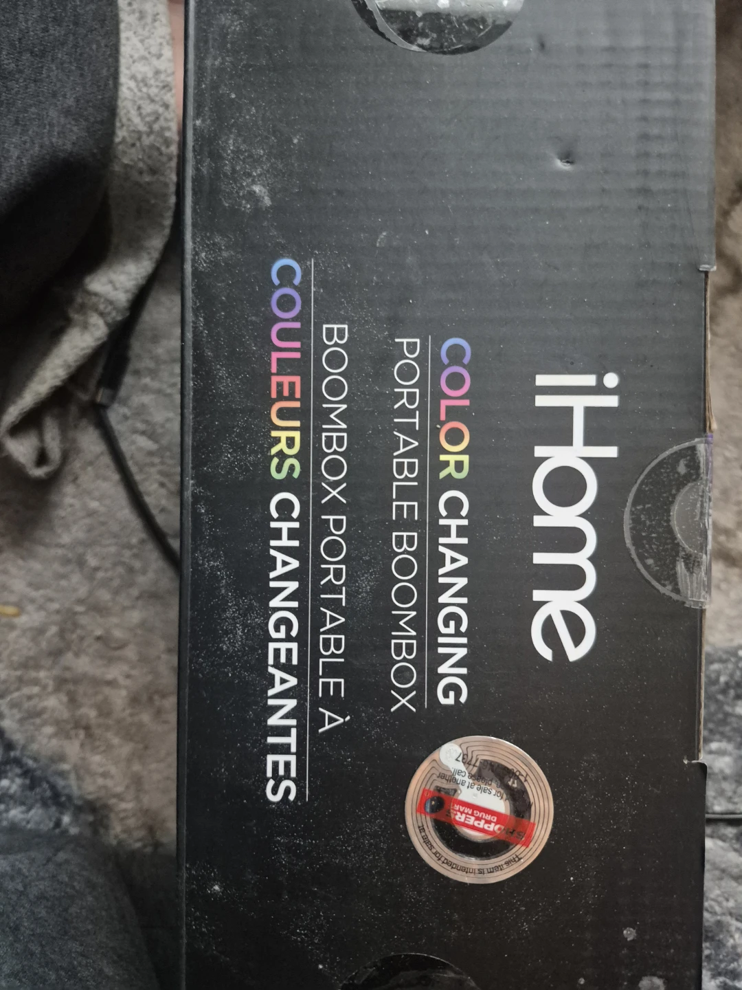 iHome Color Changing Portable Boombox - photo 3