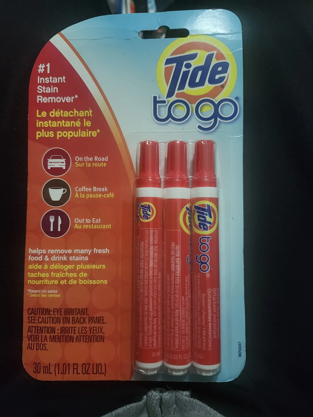 Tide to Go Instant Stain Remover Pens (3 Pack)
