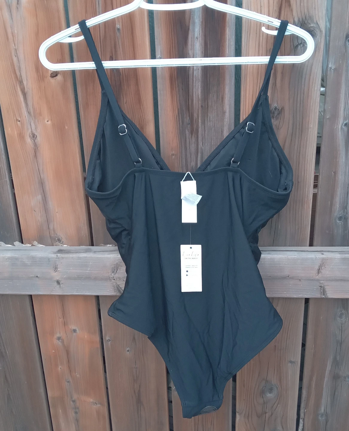 Black One-Piece Swimsuit - photo 2