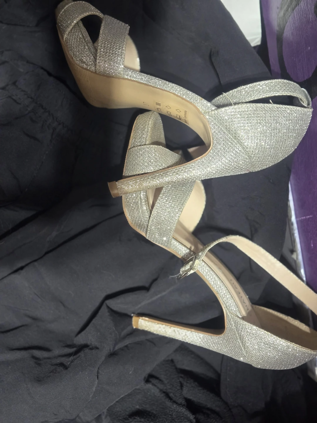 Le Château Glitter Heels - Size 37 - photo 2