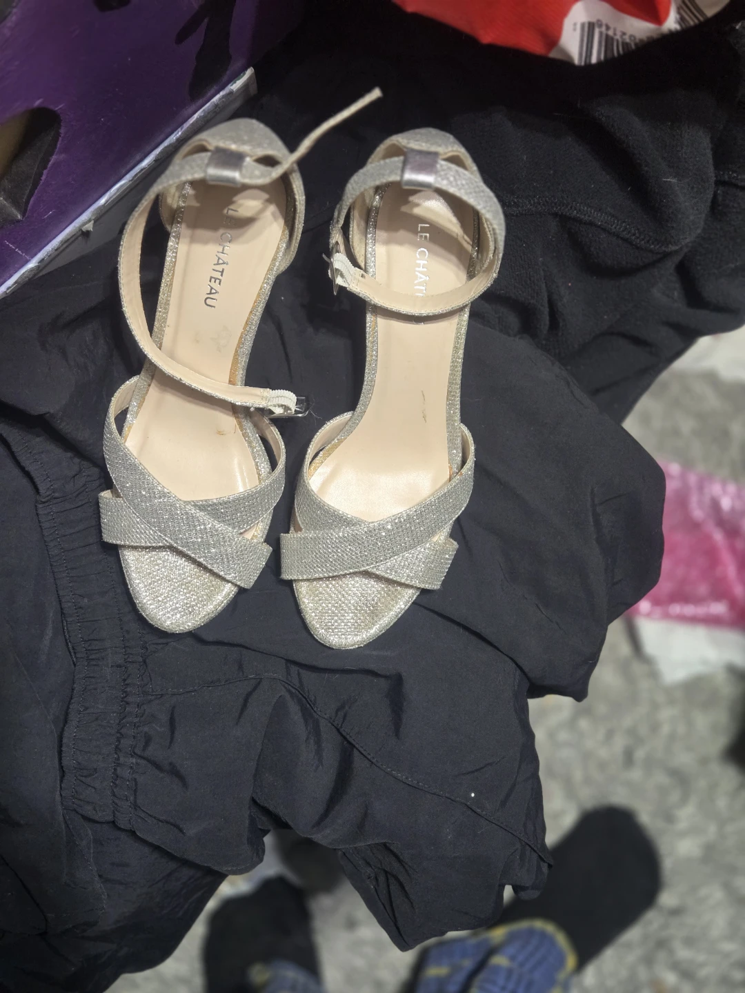 Le Château Glitter Heels - Size 37 - photo 3