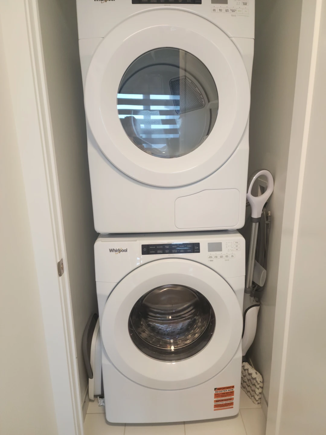 Whirlpool Stackable Washer and Dryer - photo 5