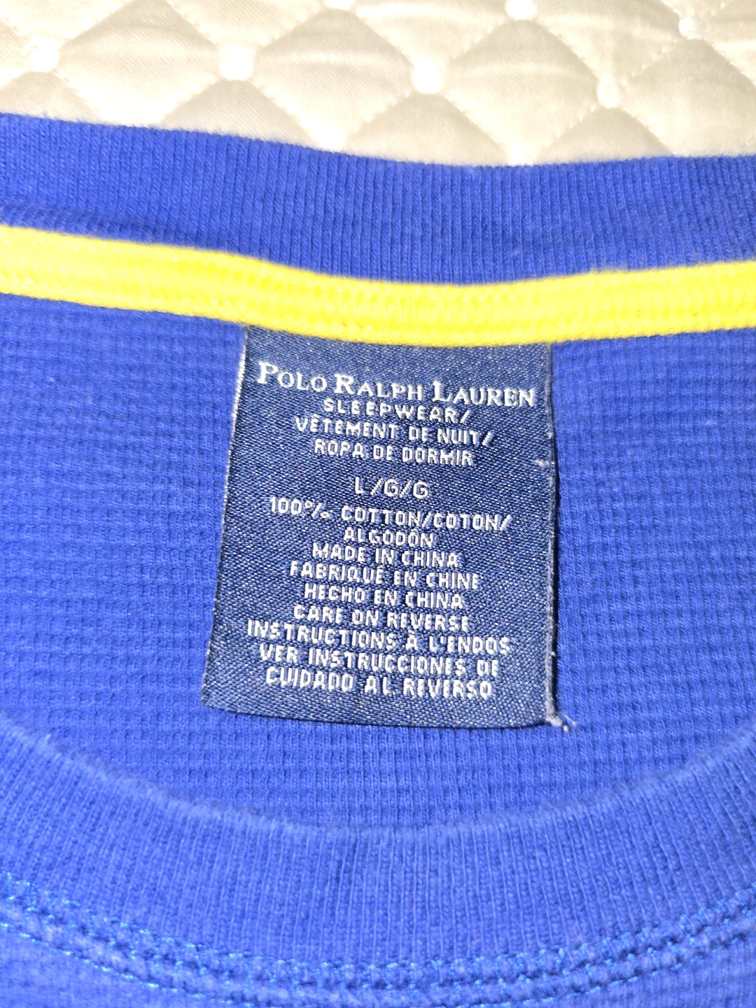 Lg - Ralph Lauren Polo crewneck - Blue ( CLEAN) - photo 3