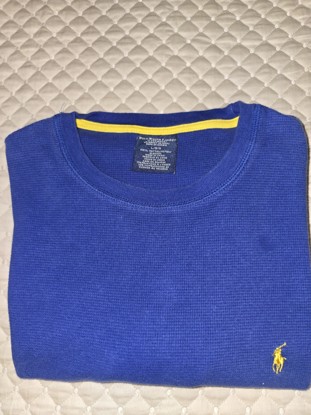 Lg - Ralph Lauren Polo crewneck - Blue ( CLEAN) - photo 4