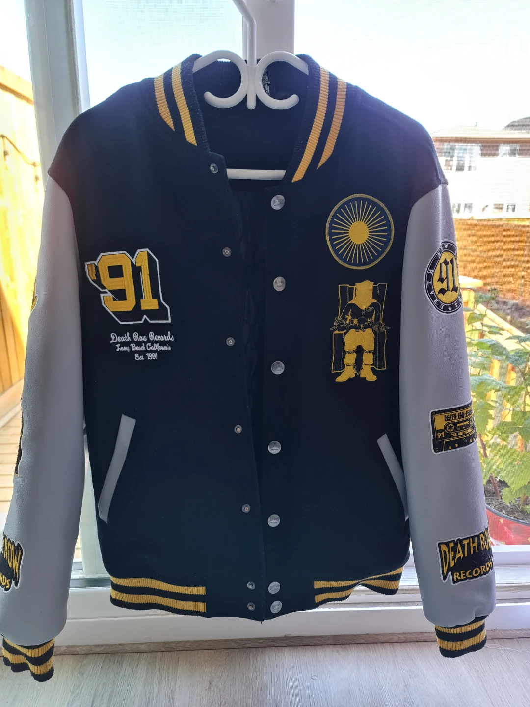 Death Row Records '91 Varsity Jacket