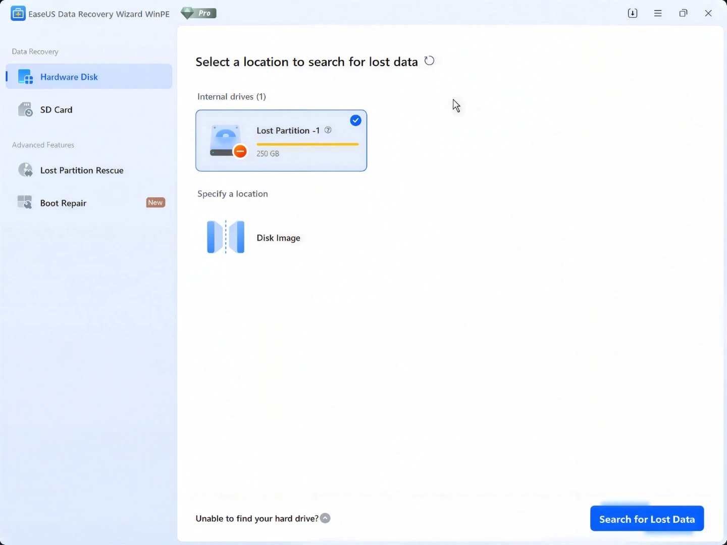 EaseUS Data Recovery Wizard Bootable DVD - photo 3
