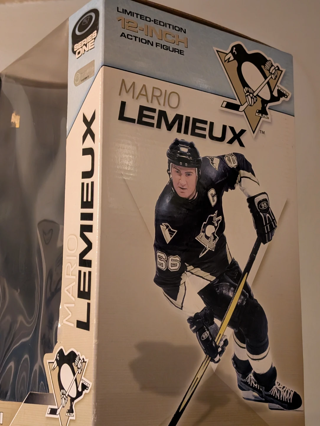 McFarlane NHL Mario Lemieux Pittsburgh Penguins Series 1 12 inch - photo 2