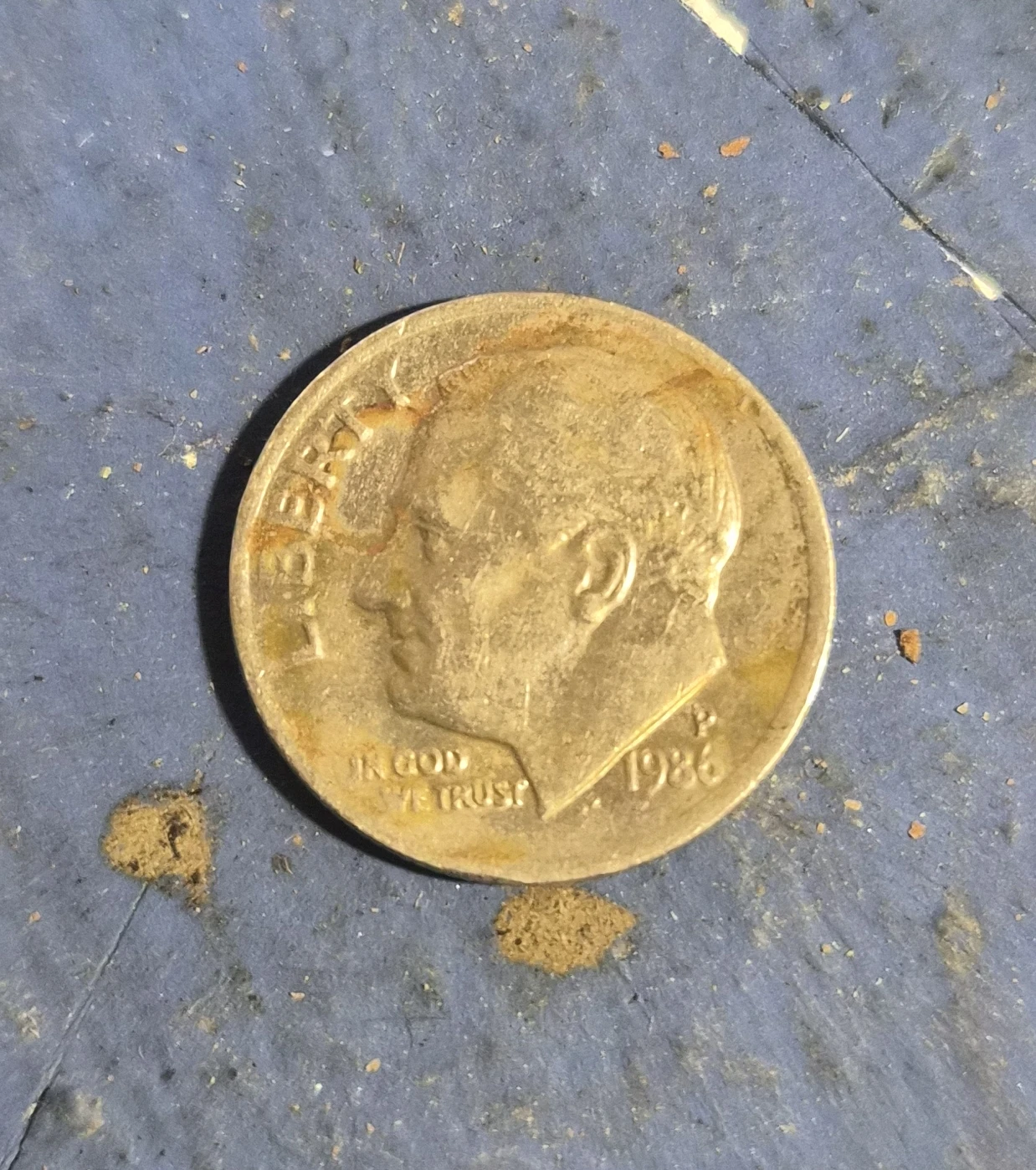 Mixed Coins - Quarters, Dimes, and Foreign Coin - photo 2