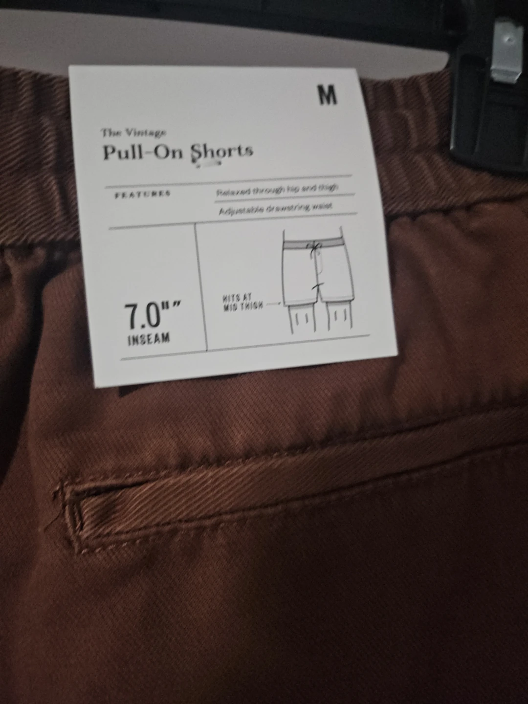 The Vintage Pull-On Shorts Size M - photo 4