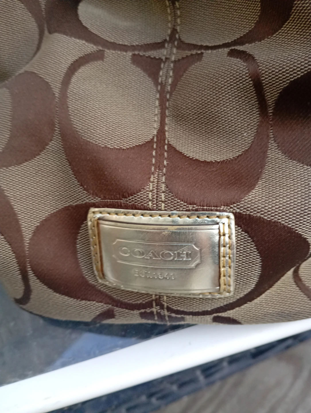Coach Monogrammed Handbag - photo 3