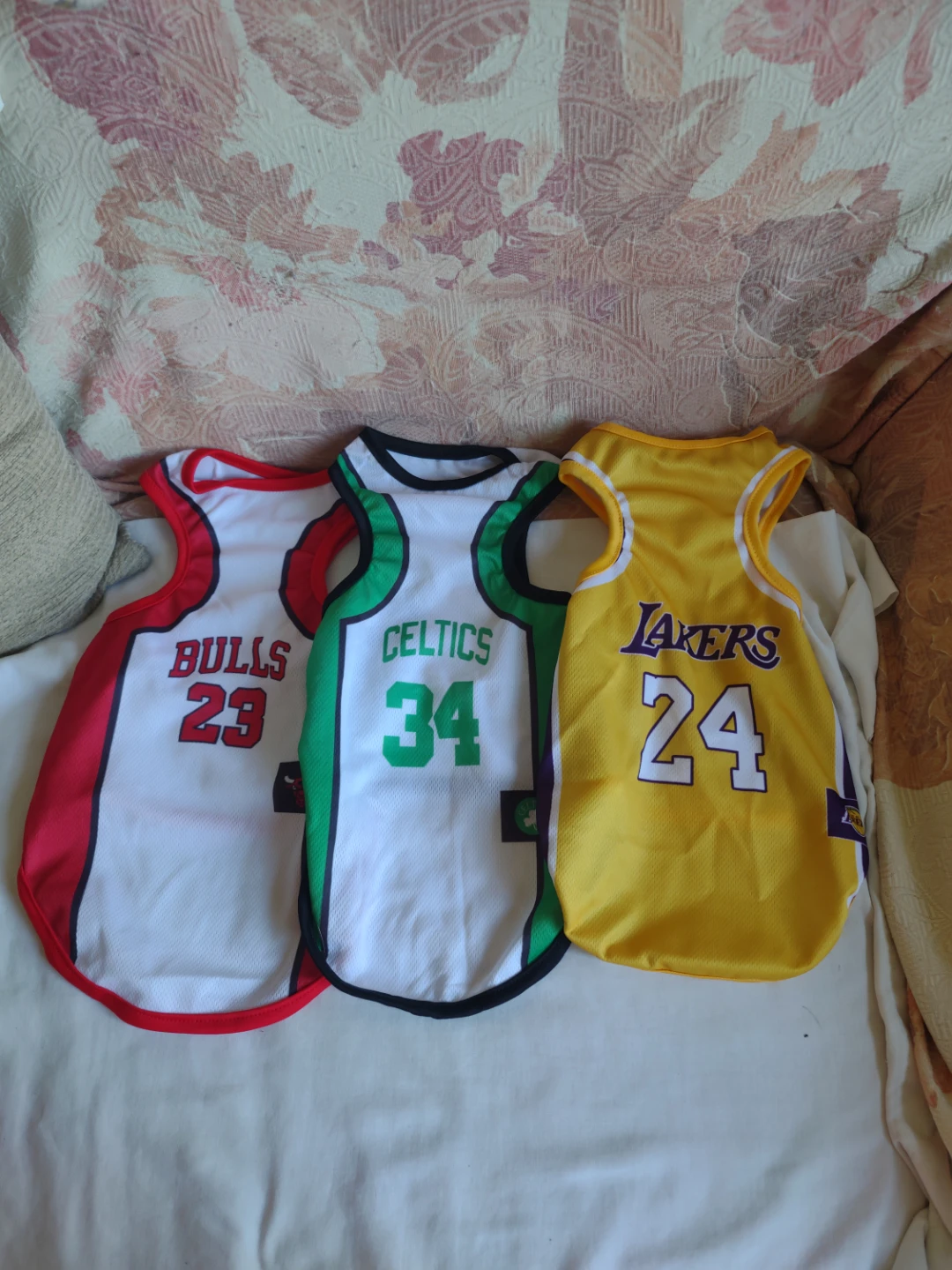 Large pet jerseys