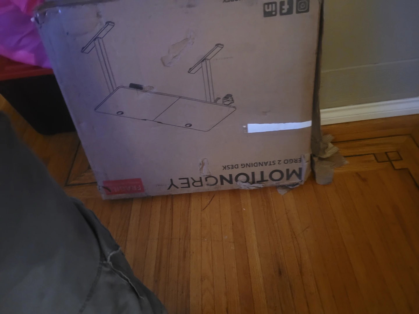 MOTION GREY Ergo 2 Standing Desk