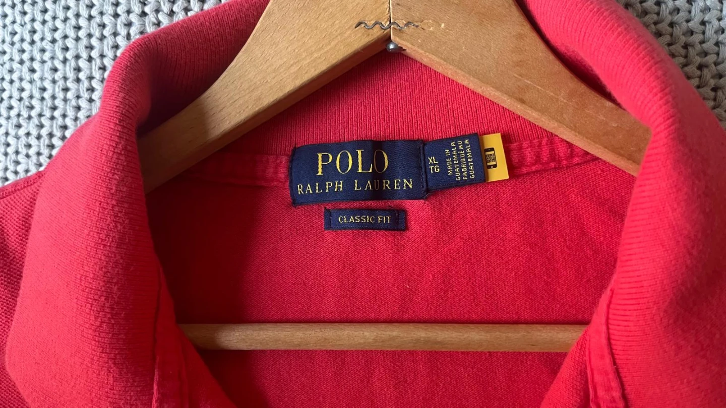 Ralph Lauren Polo Shirt Classic Fit Red XL - photo 3