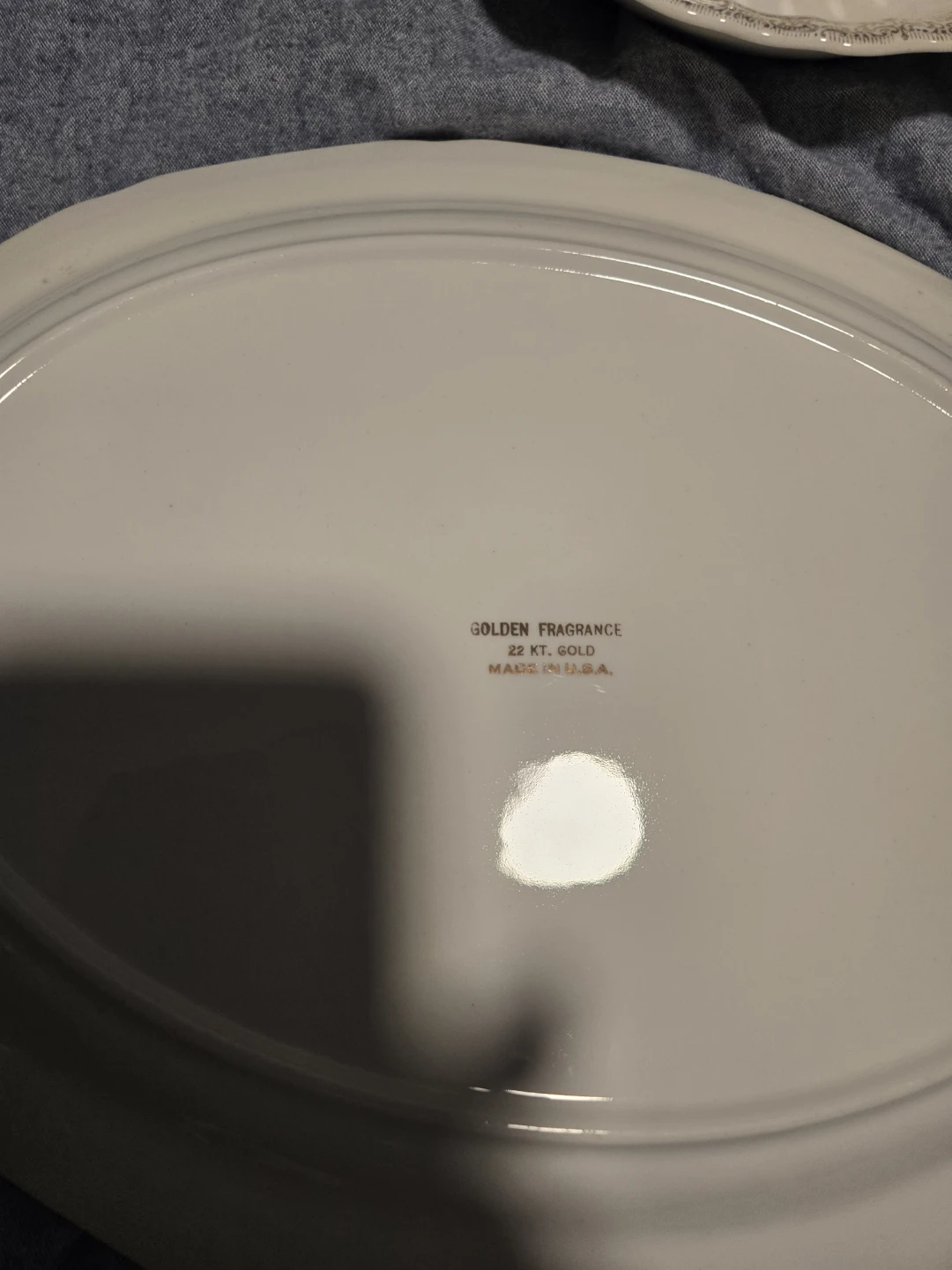 Golden Fragrance Serving Platter and Bowl Set - photo 2
