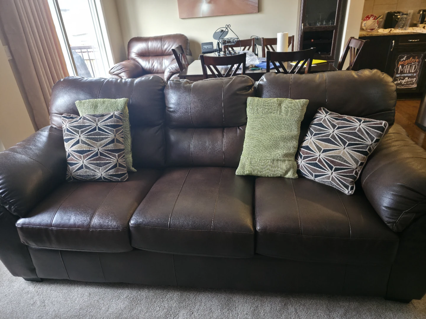 Living room set. ( sofa and dinning set) - photo 2