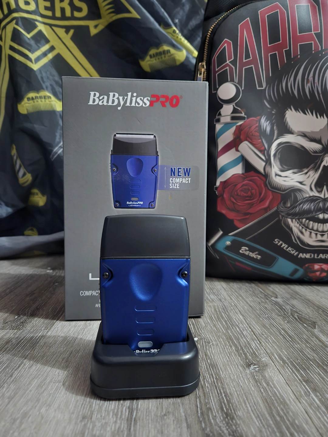 BaBylissPRO Compact Size Foil Shaver - Blue