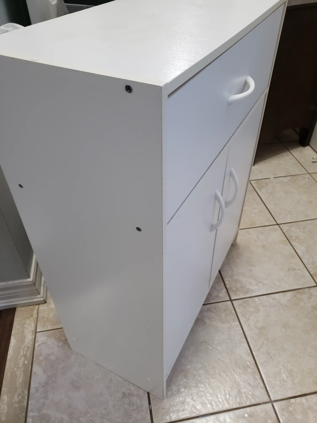White Storage Cabinet