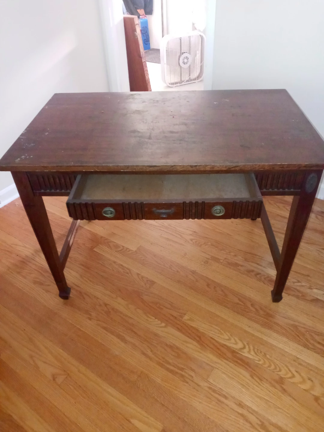 Antique Wooden Writing Desk - photo 2