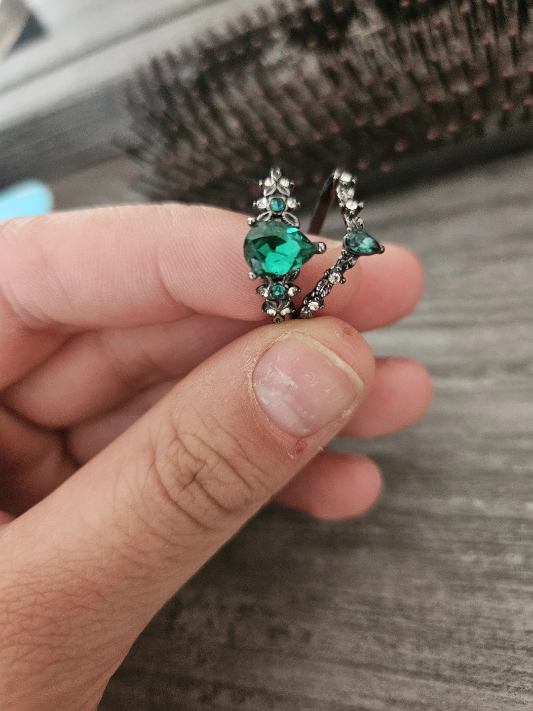 Green Gem Ring