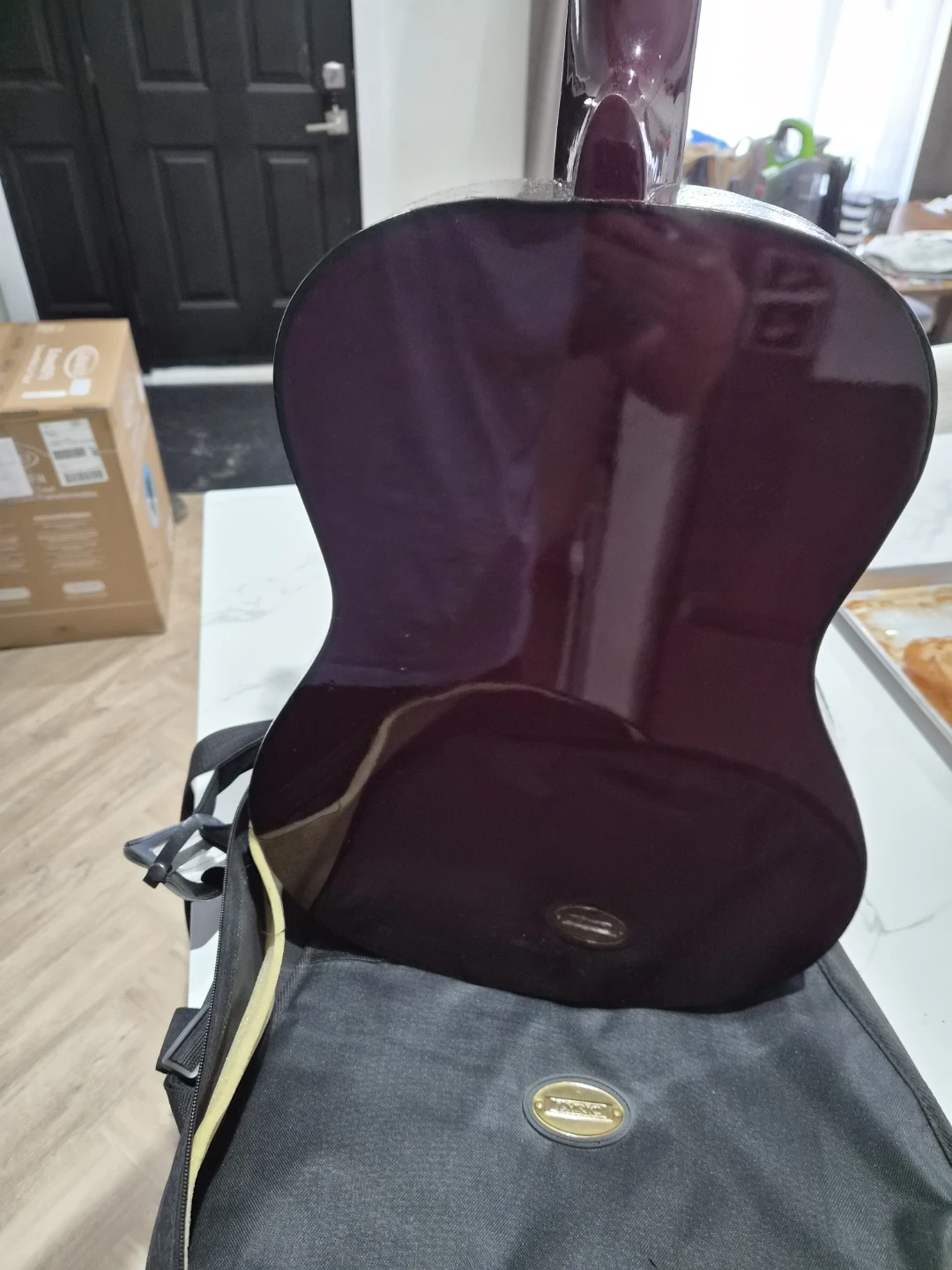 Antonio Santana Acoustic Guitar with Case - photo 3