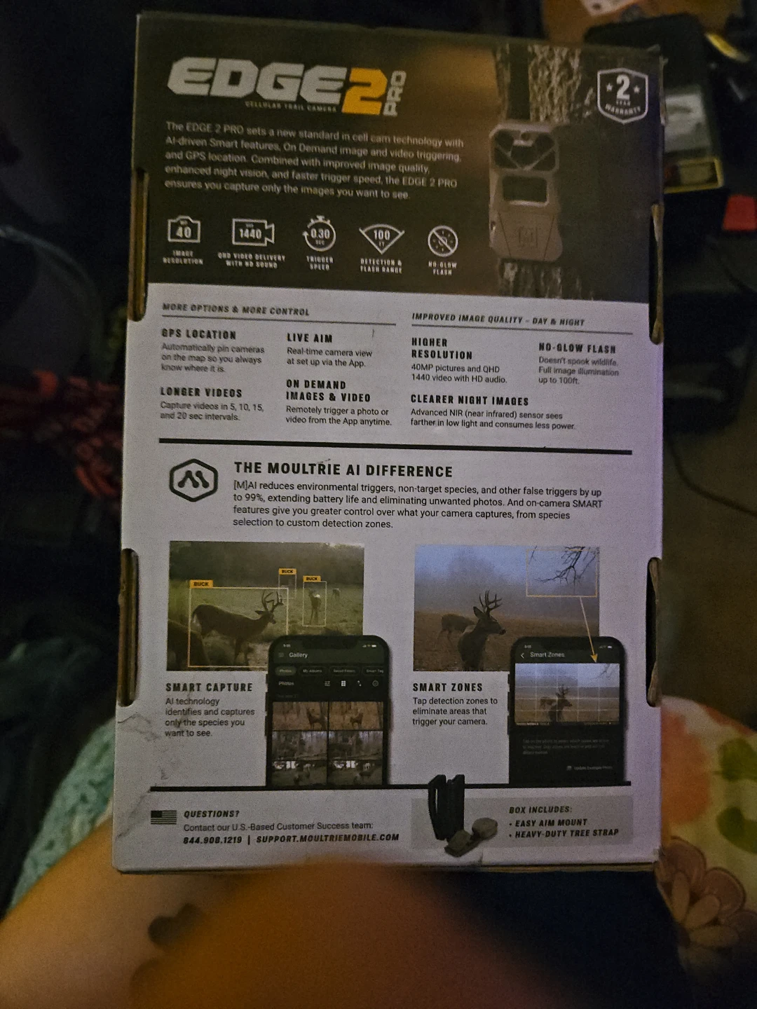 Moultrie Mobile EDGE 2 Pro Cellular Trail Camera - photo 2