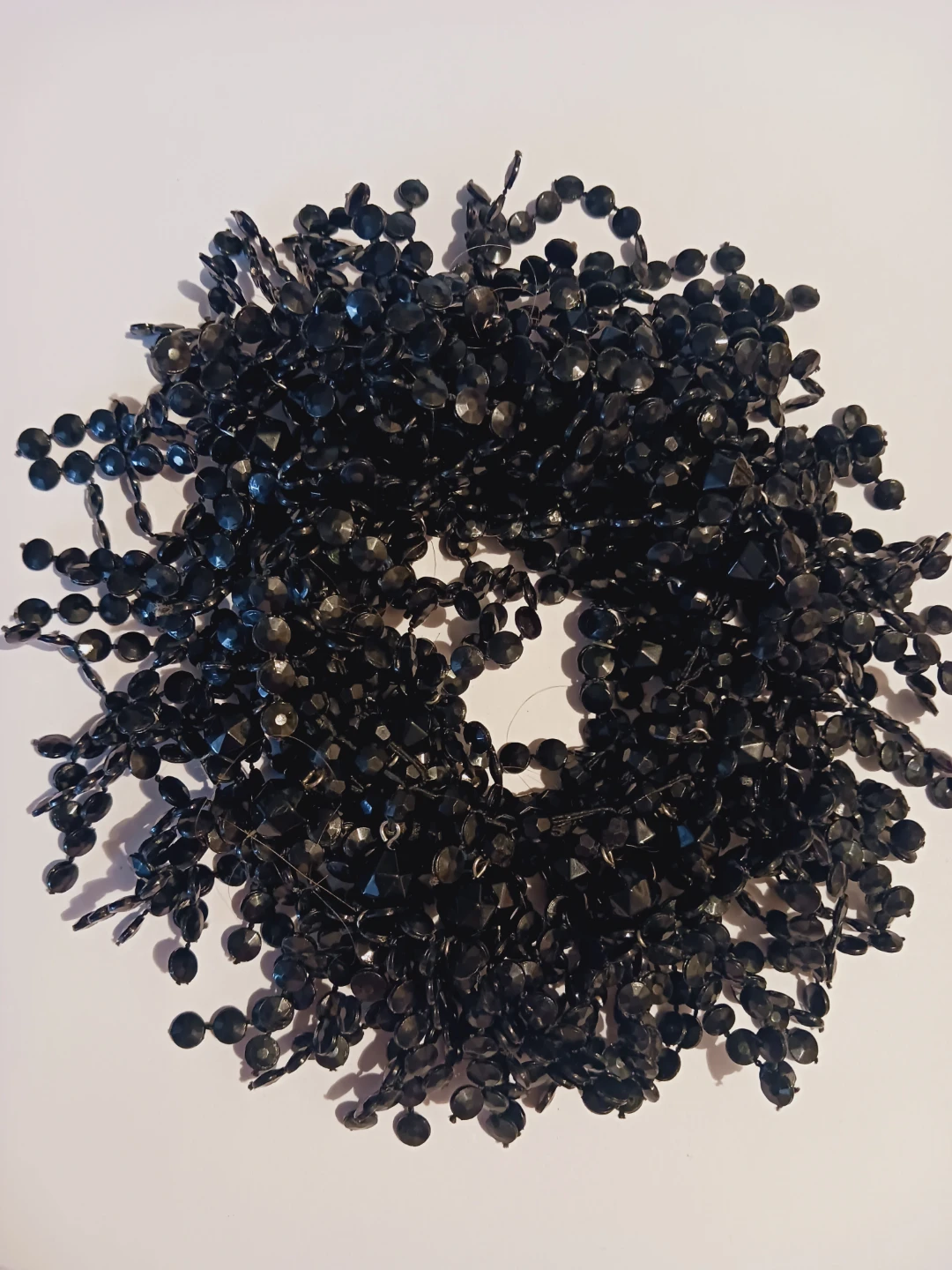 Cute Black Beaded Bracelet - photo 3