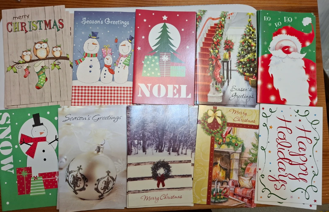Christmas Greeting Cards with Envelopes