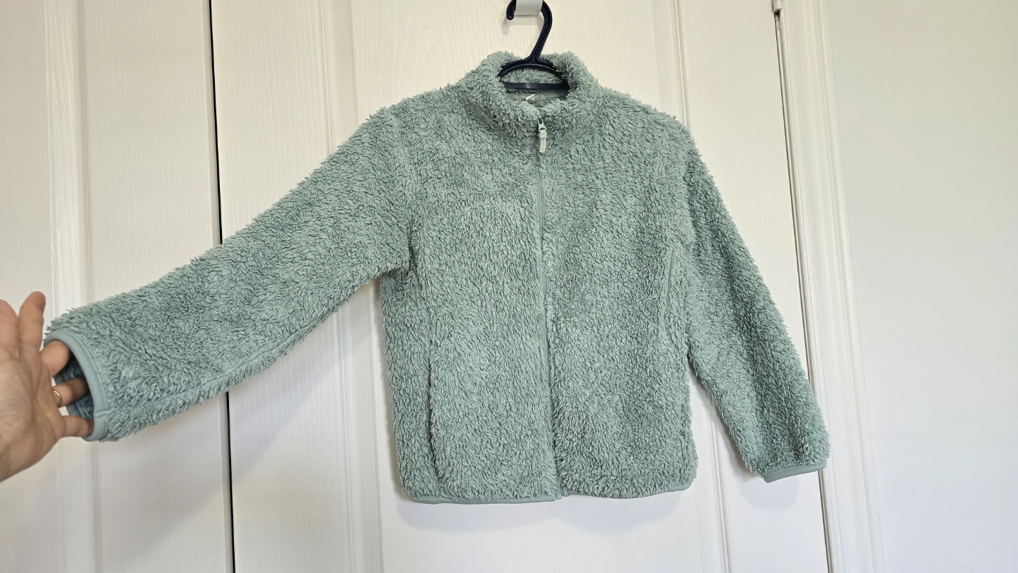 Uniqlo Kids Fleece Jacket Size 9-10y Green - photo 2