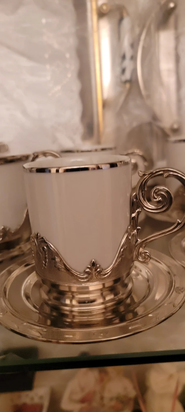 Antique Italian Cappuccino/ Espresso Cup Set - photo 4