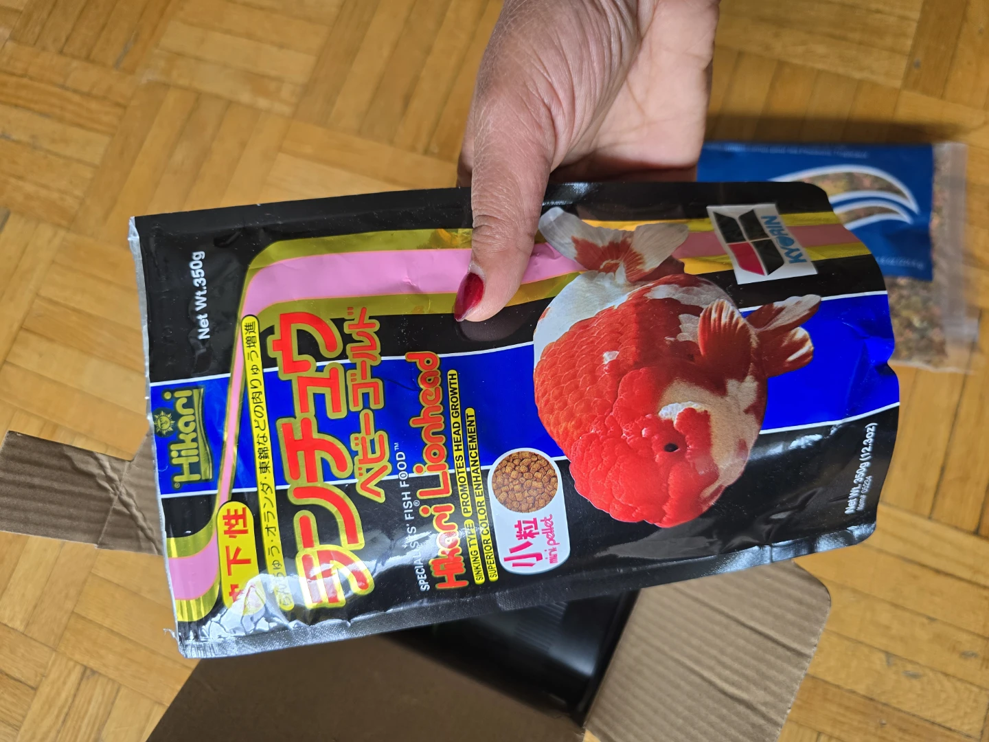 PoPaTty Intelligent Feeder with Hikari Fish Food