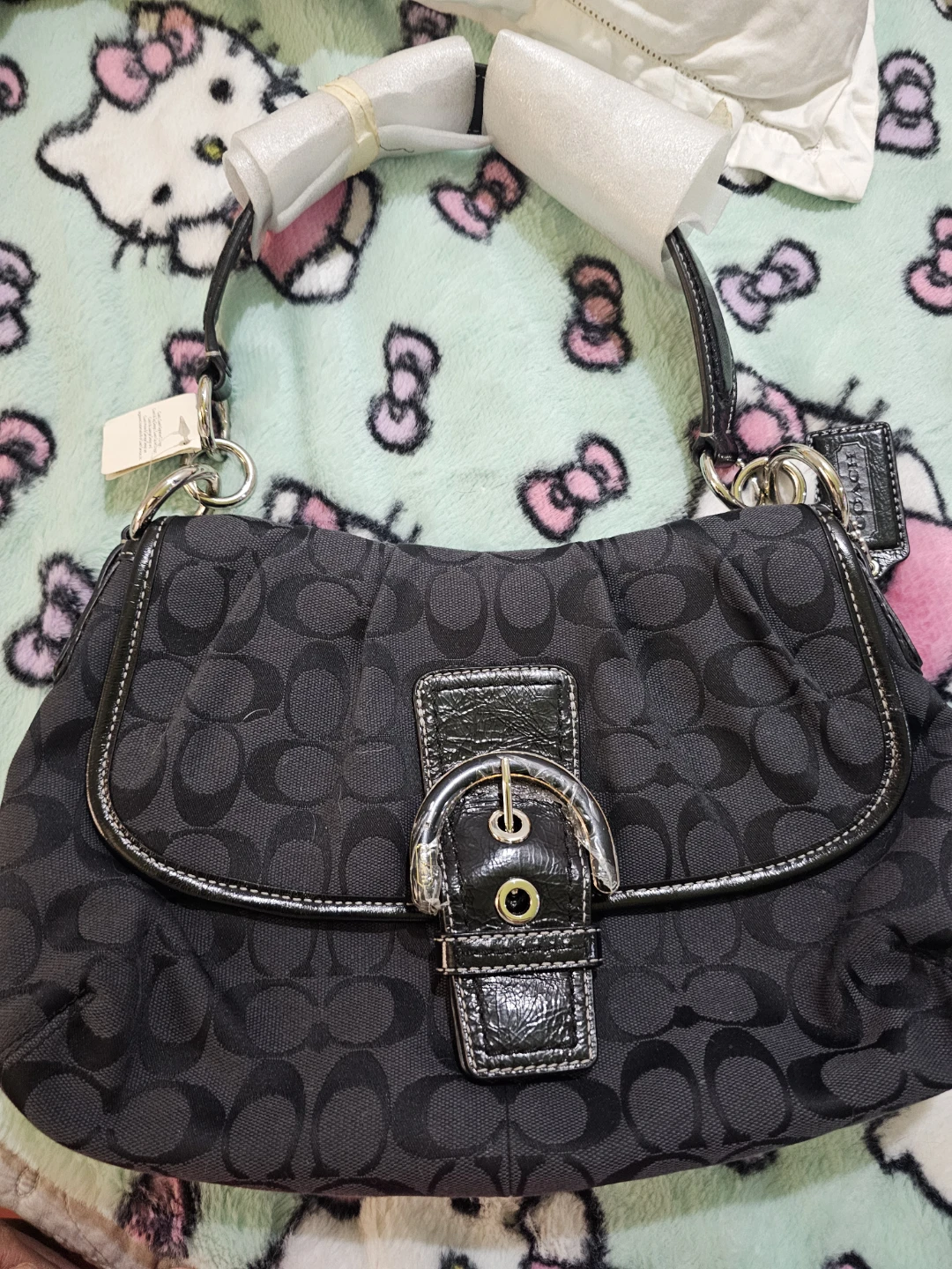 Coach Monogram Hobo Bag
