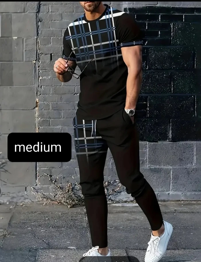 Brand New Men's 2 piece Tracksuit Set - Size Medium
