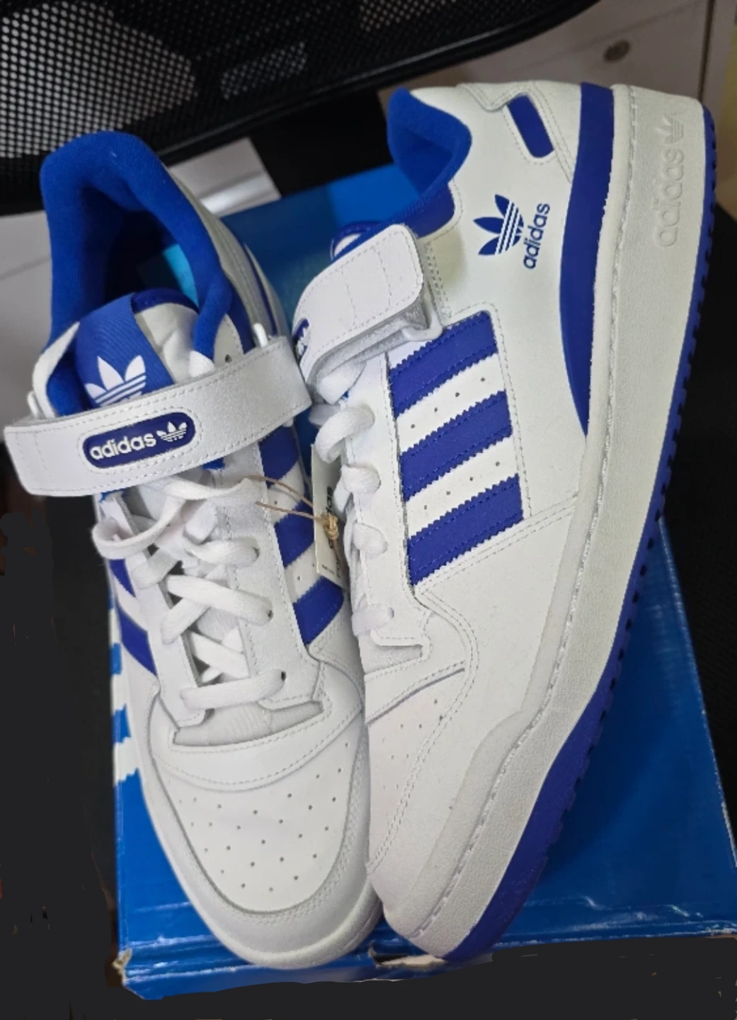Brand new Adidas Forum Low Blue White in box for sale $129