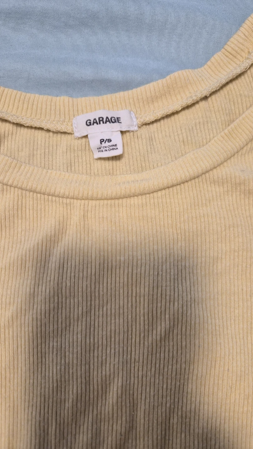 Garage ribbed baby tee - photo 3