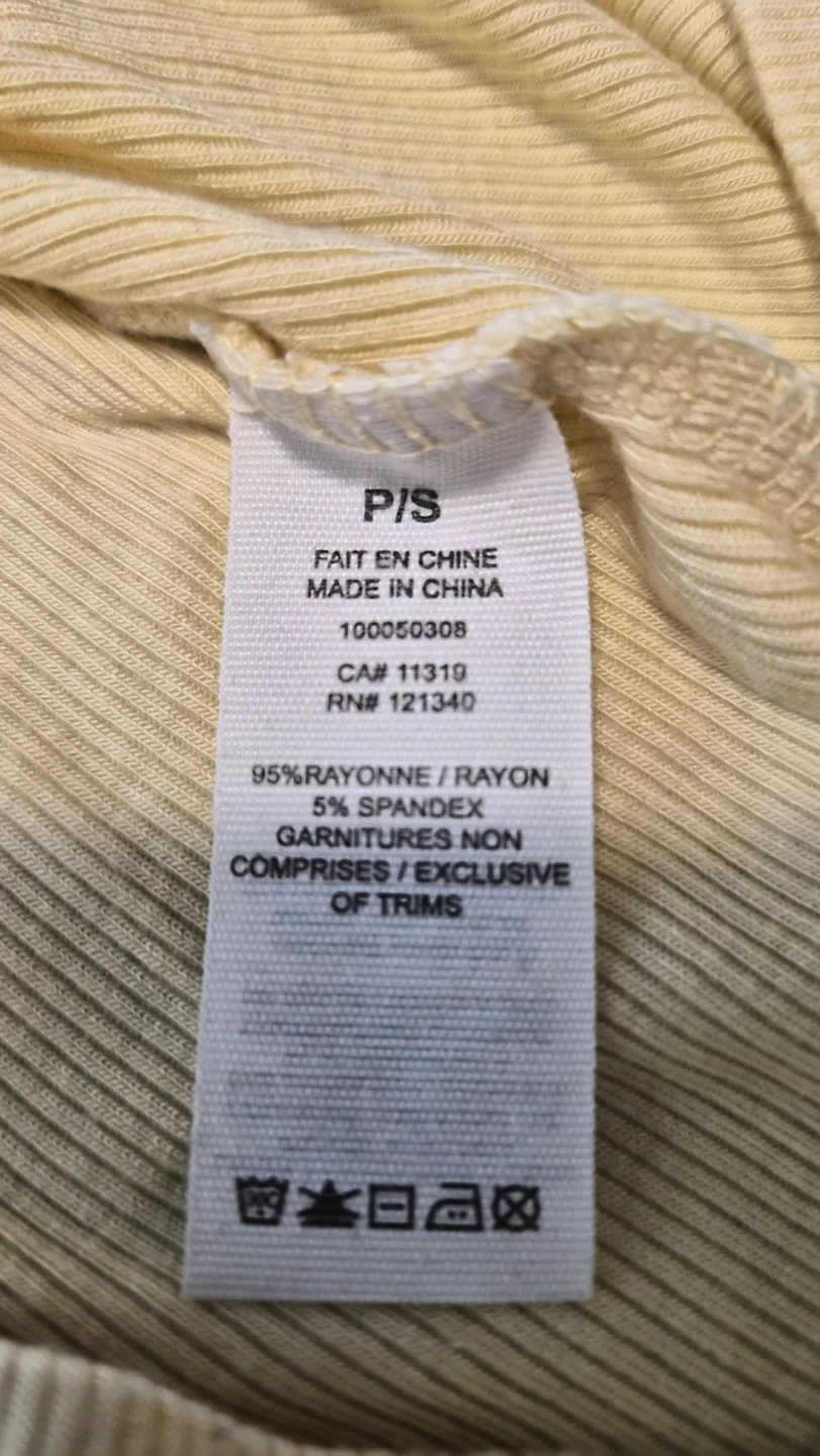 Garage ribbed baby tee - photo 4