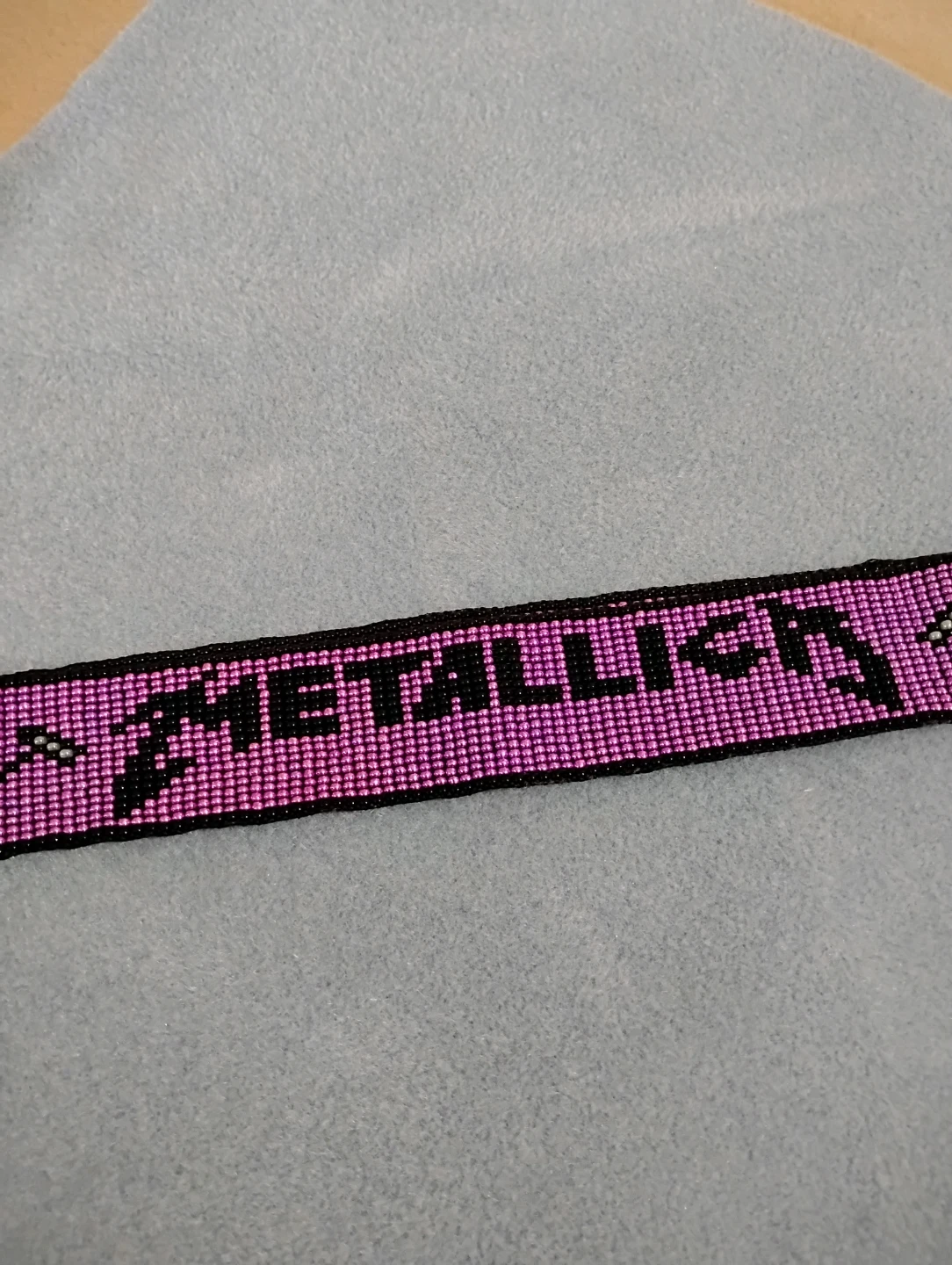 Metallica "Kill 'Em All" Beaded Keychain - photo 3