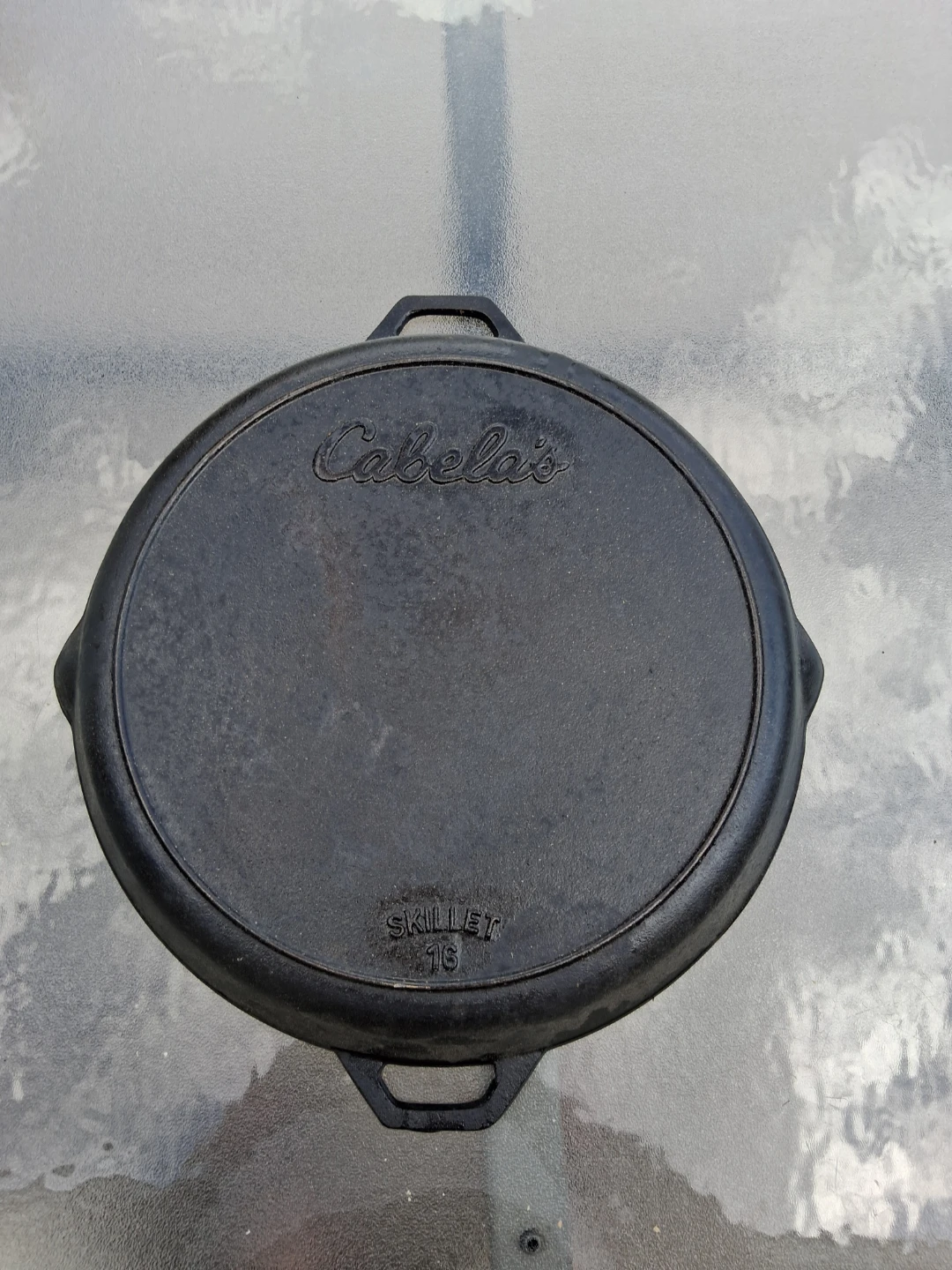 Cabela's Cast Iron Skillet 16 Inch - photo 2