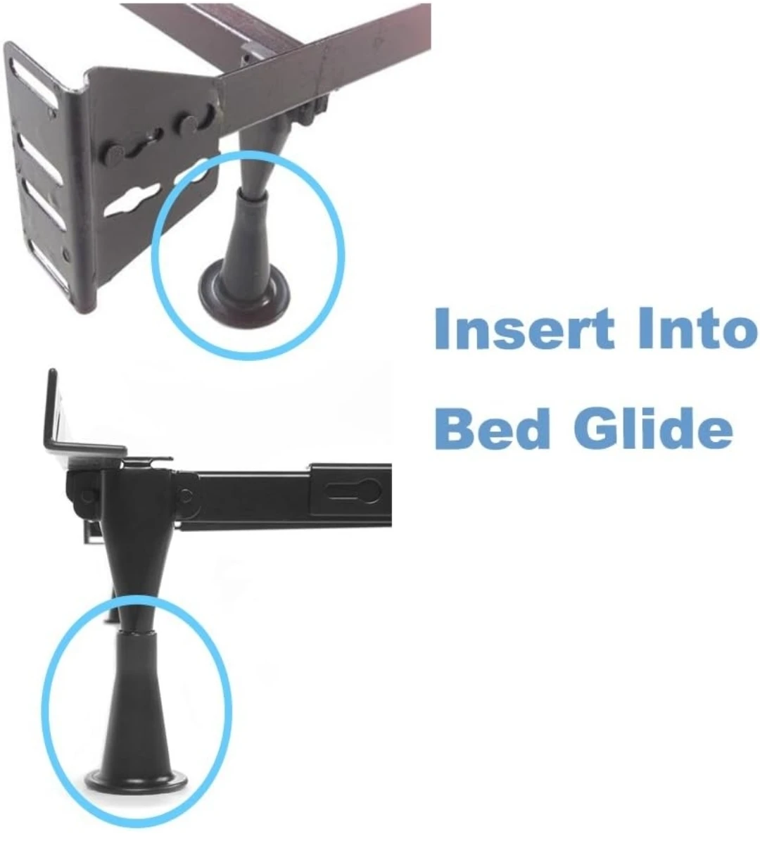 Heavy Duty Bed Frame Feet (6 PCs) - photo 5