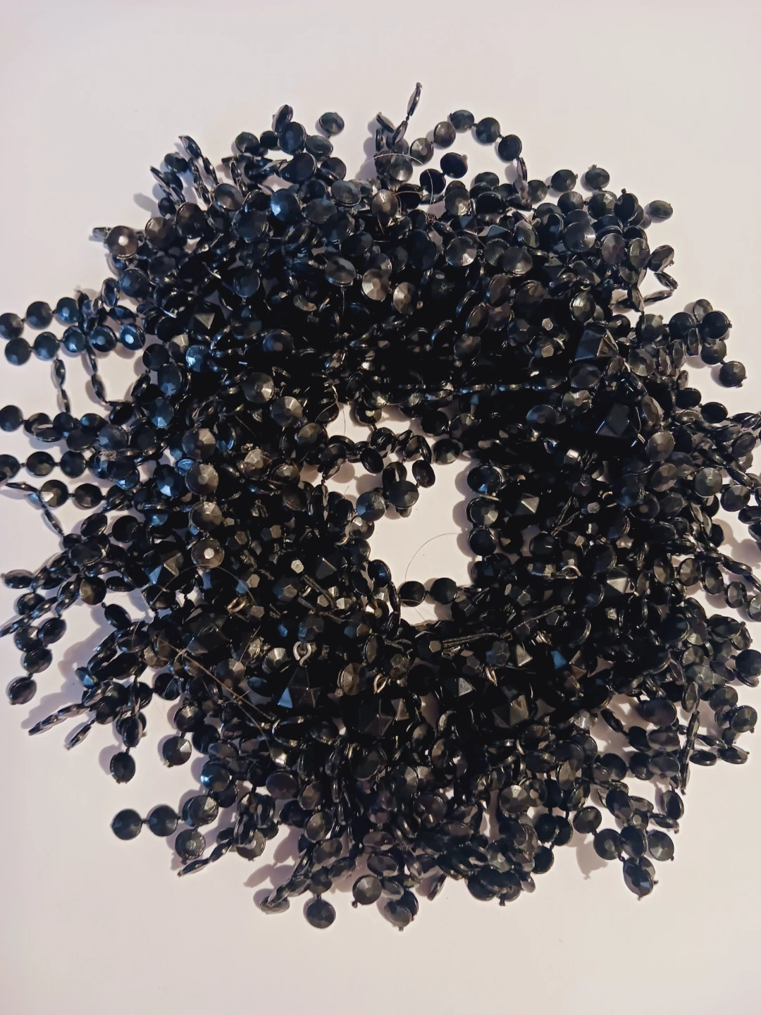 Cute Black Beaded Bracelet