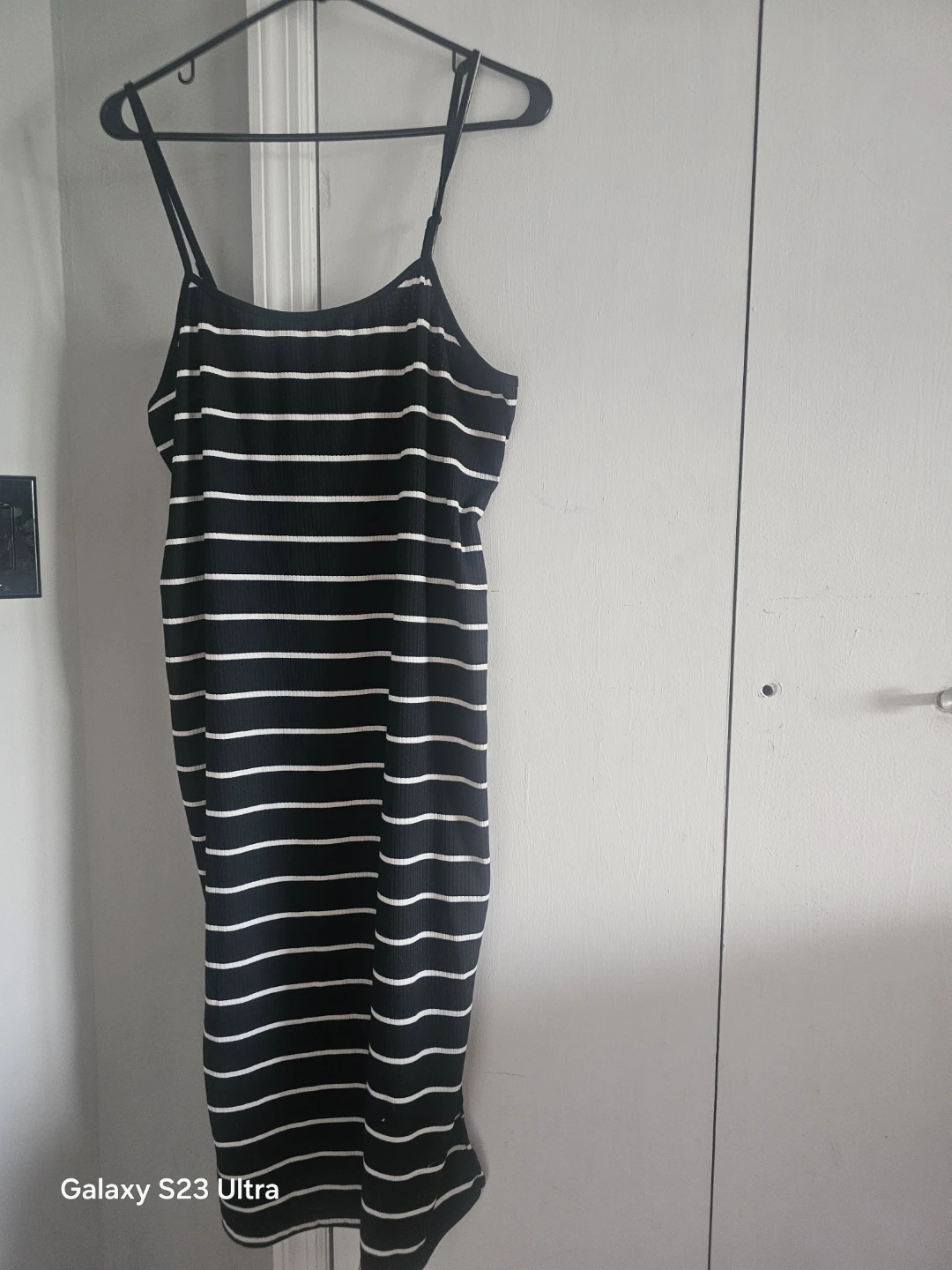 SHEIN Curve Striped Midi Dress 2XL