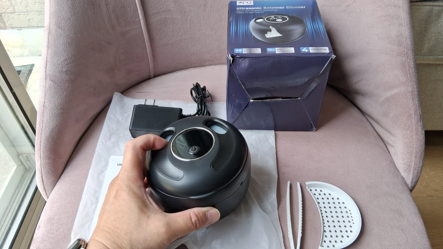 NEW Upgraded Ultrasonic UV Cleaner Machine 45kHz  Dentures Jewel - photo 3