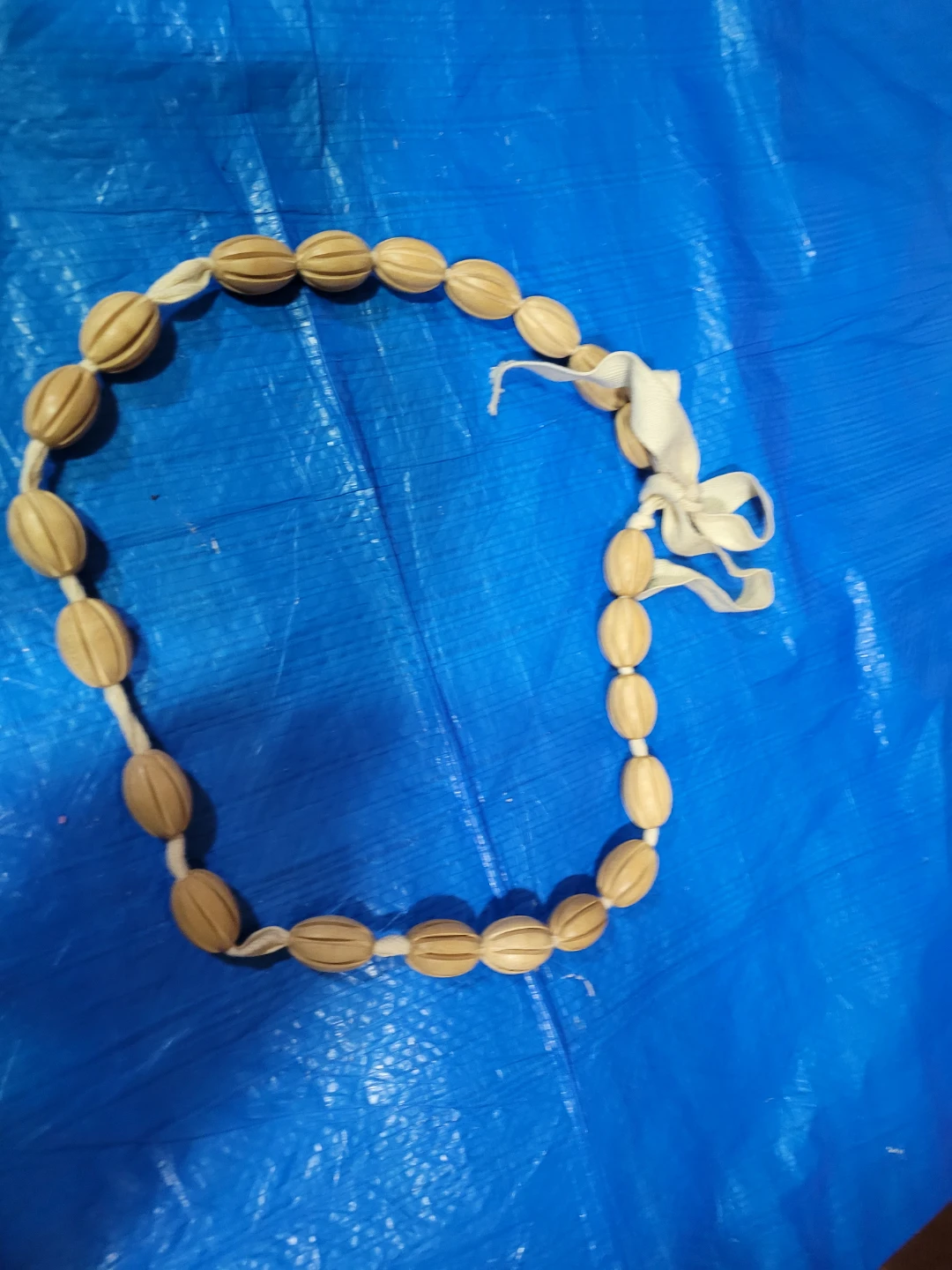 Handmade Wooden Bead Necklace