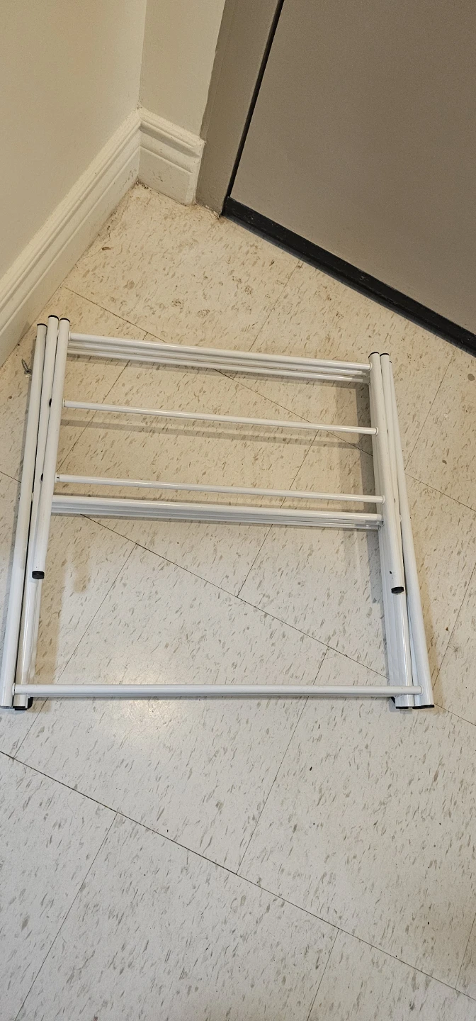 White Folding Drying Rack - photo 3