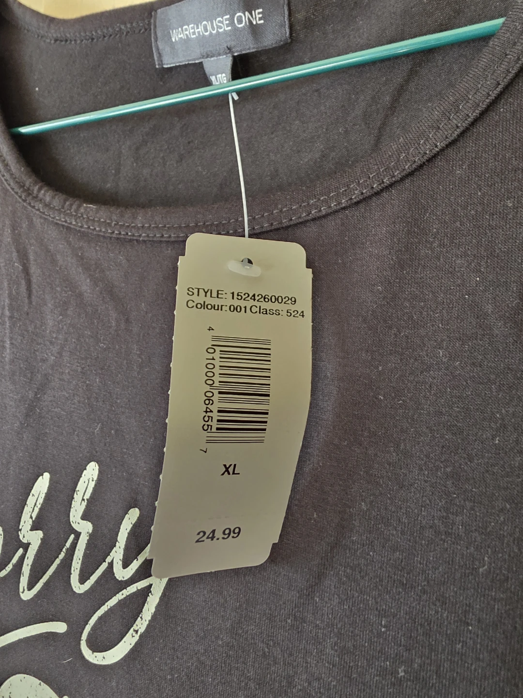 Warehouse One "Sorry Gone Country" Tank Top XL Black - photo 2