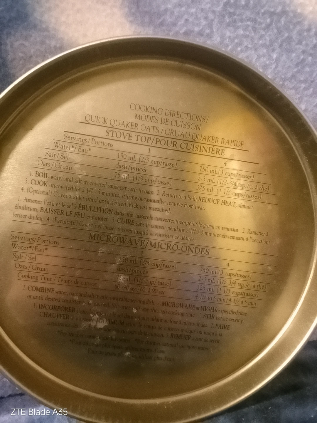 Vintage Quaker oats tin - photo 2